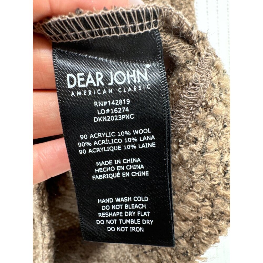 Dear John Anthropologie Womens Sweater Sz S Brown… - image 4